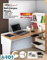 OFİS BAZAAR RAFLI ÇALIŞMA MASASI OFİS BAZAAR RAFLI ÇALIŞMA MASASI